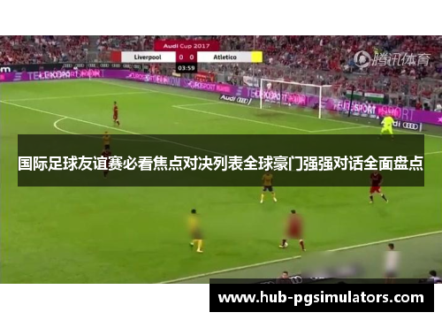 国际足球友谊赛必看焦点对决列表全球豪门强强对话全面盘点 国际足球友谊赛必看焦点对决列表全球豪门强强对话全面盘点